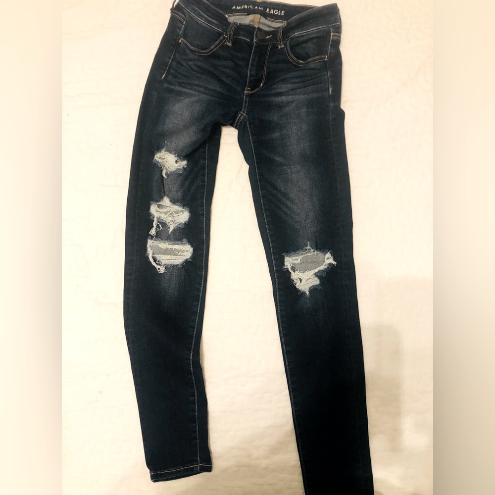 American Eagle Outfitters- Next Level Stretch Jeans-4 Regular